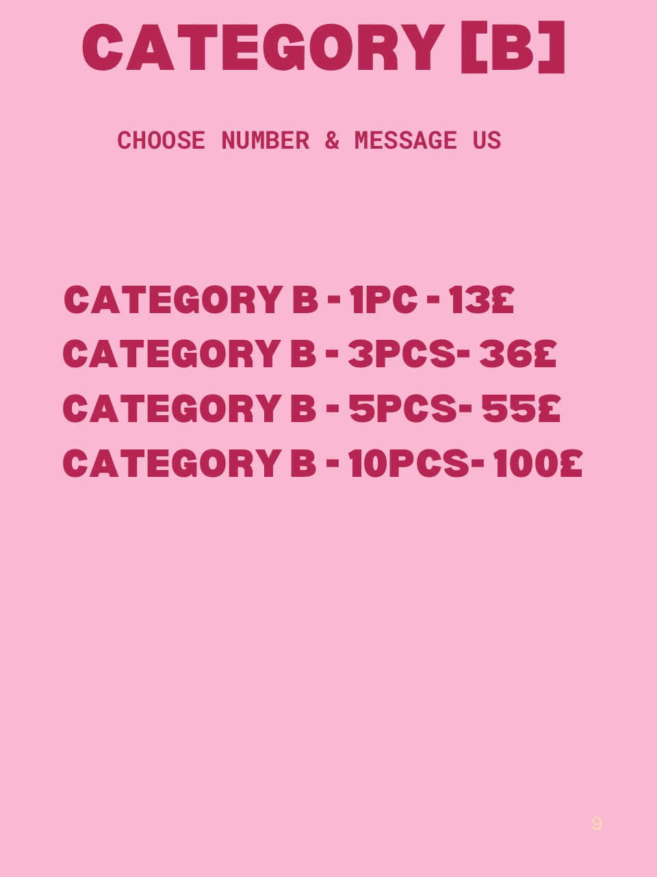 CATEGORY B